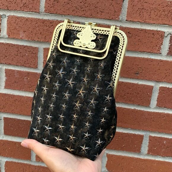 Handmade Genuine Frosted Cowhide Embossed 3D Star Phone Case/Pouch - Picture 4 of 16